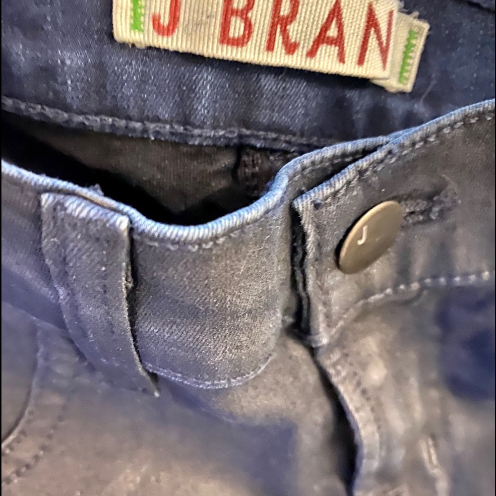 J Brand Coated Skinny Jeans in Glory Sz 26 NWOT - Picture 10 of 12